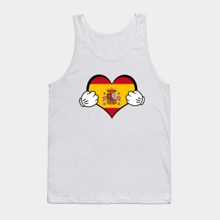 Spain flag Tank Top